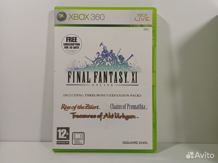 Final Fantasy XI Online Xbox 360
