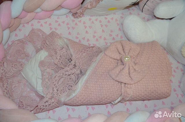 Конверт на выписку для девочки