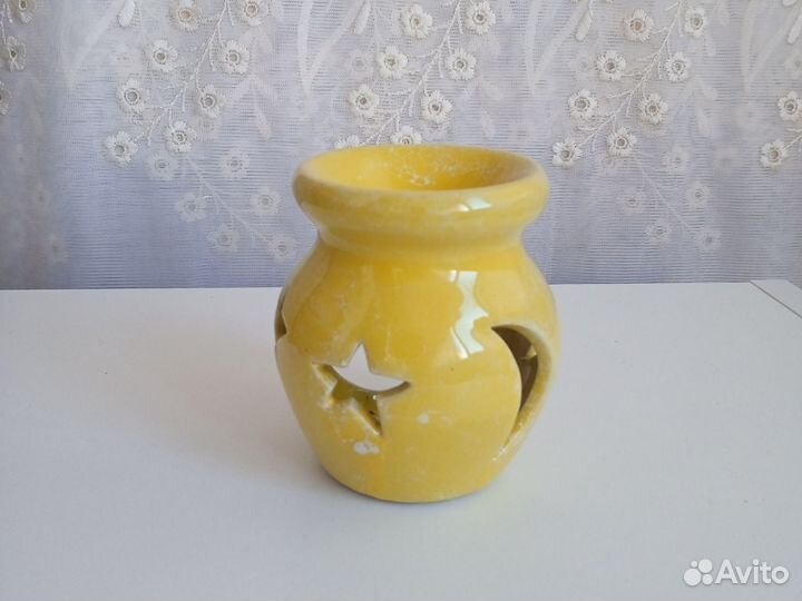 Аромалампа желтая