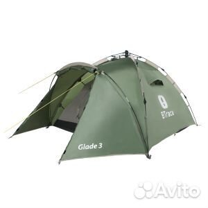 Палатка BTrace Glade 3 быстросборная (Зеленый)