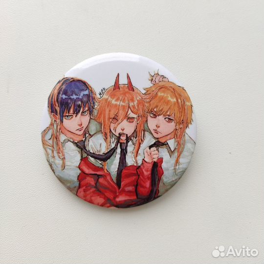 Аниме/к-поп значки