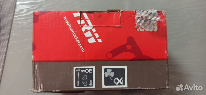 Тормозные колодки. Передние. TRW. GDB3437