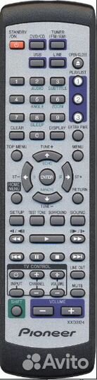 Пульт заменяющий для Pioneer XXD3121 XXD3124
