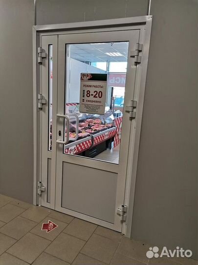 Алюминиевые двери на заказ