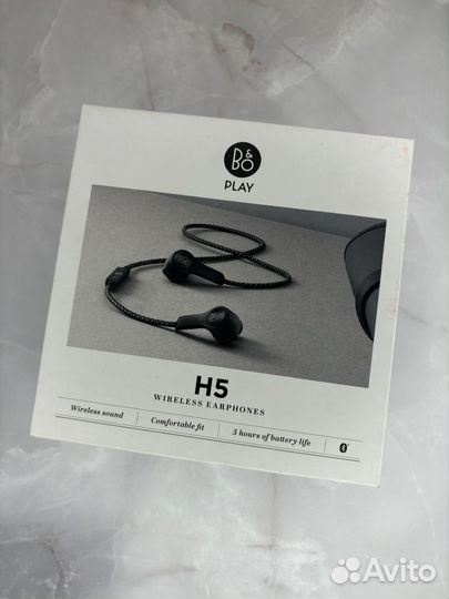 Наушники Bang & Olufsen BeoPlay H5 Black