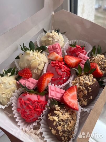 Клубника в шоколаде набор