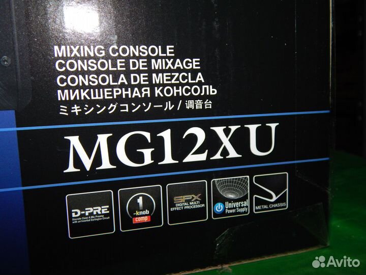 Микшерный пульт yamaha mg12xu