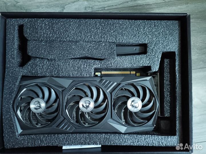 Видеокарта MSI GeForce RTX 3070 Ti gaming X trio