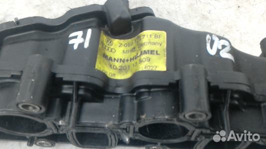 Впускной коллектор дизельный volkswagen phaeton 1