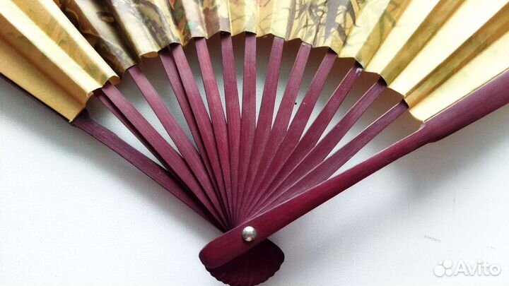 Веер шёлковый, Китай