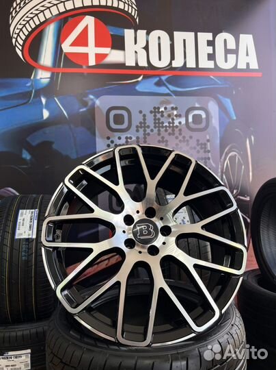 Литые диски Brabus r20 5*112 разноширокие мерседес