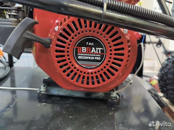 Мотобуксировщик 7 л.с., 380мм. двс Btait серии PRO