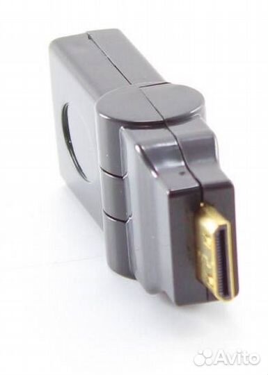Адаптер hdmi F - mini hdmi M поворотный