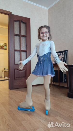 Платье для фигурного катания 110-128 + аксессуары