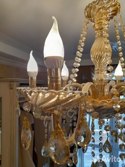 Люстра богемия 6 ламп