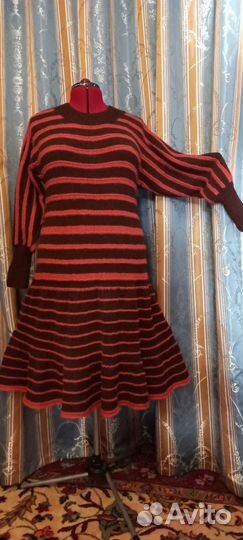 Пальто +платье р 48- 52