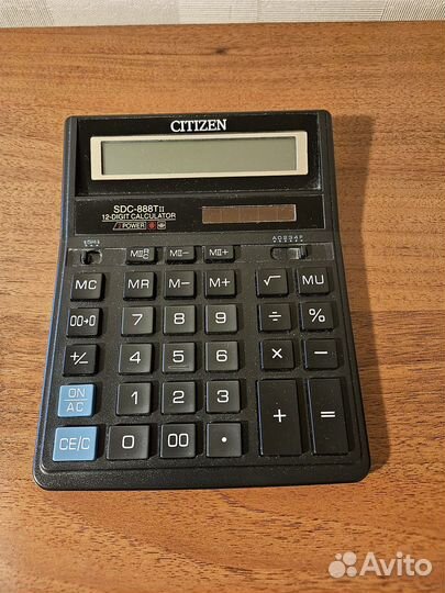 Калькулятор Citizen