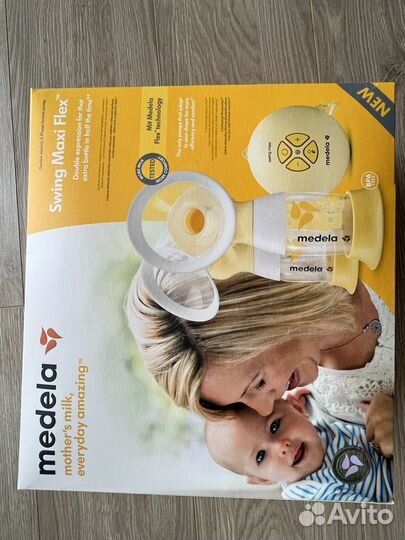 Молокоотсос medela swing maxi flex электрический