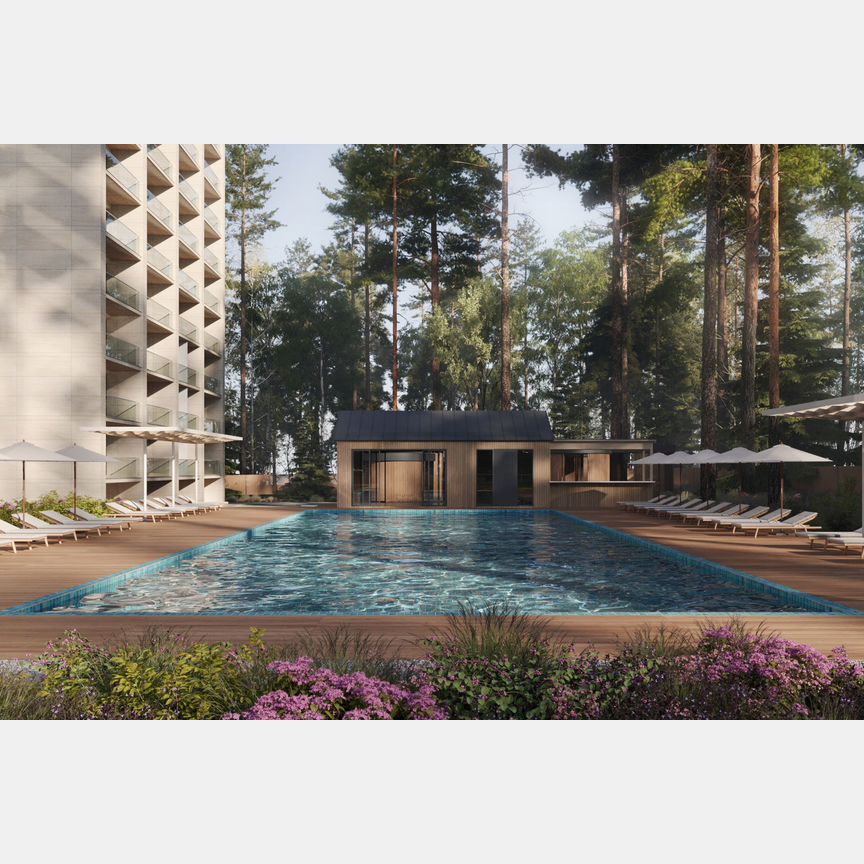 Апартаменты-студия, 107,2 м², 11/12 эт.