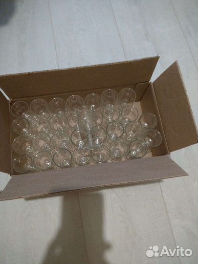 Хрустальные рюмки на ножке СССР