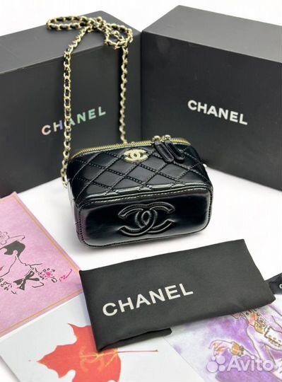 Косметичка chanel черная