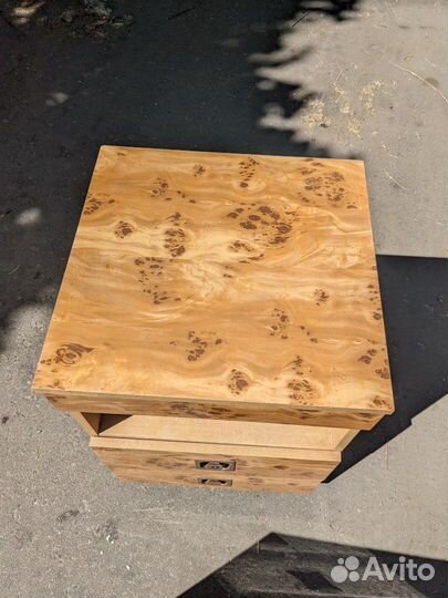 Тумба прикроватная 2 шт ретро береза СССР винтаж