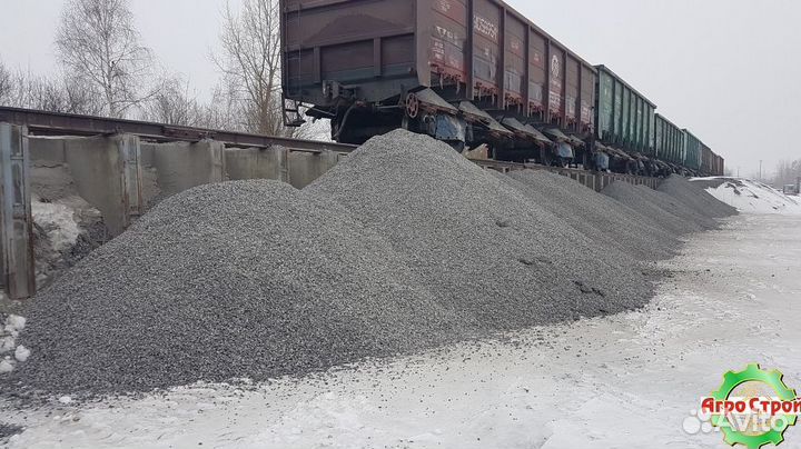 Щебень гравийный