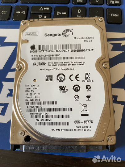 Hdd seagate 500gb