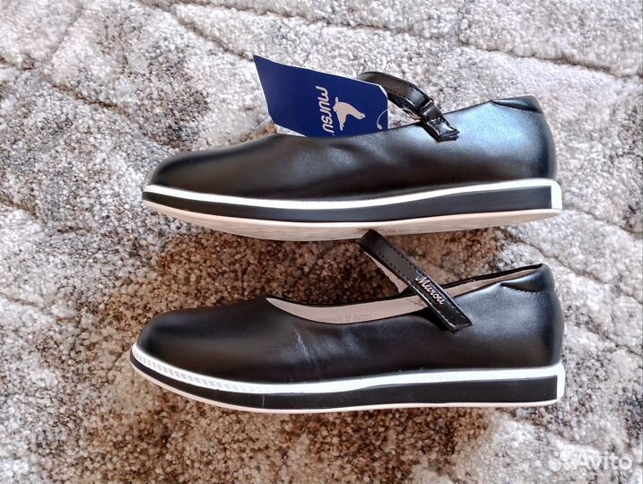 Новые школьные туфли Mursu