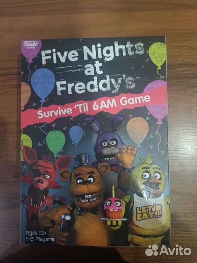 Настольная игра Five night's AT Freddy's