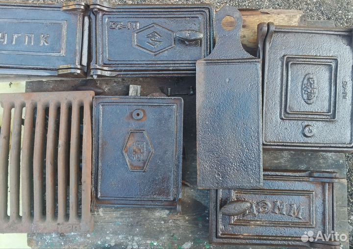 Дверь чугунная для печи