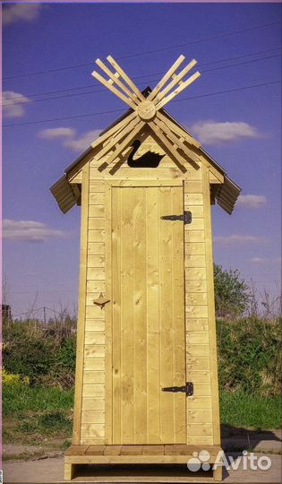 Дачный туалет с установкой Я292