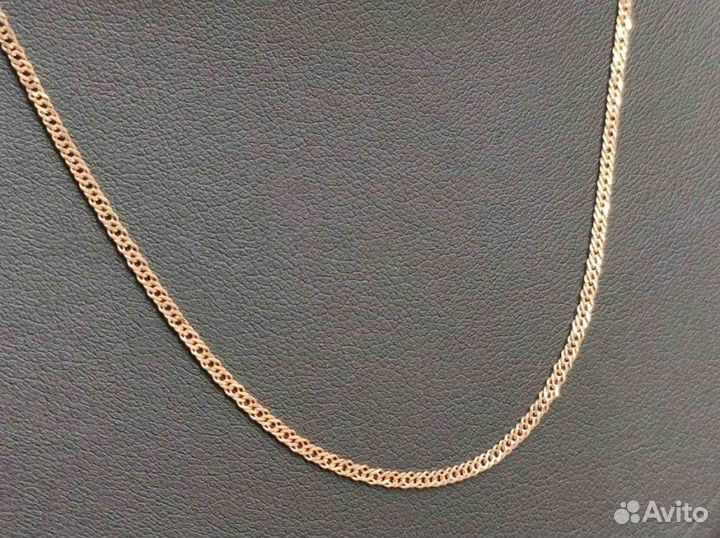 Золотая цепь 585 пробы массой 2,65 грамм, 50 см