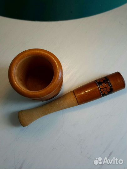 Ступка деревянная СССР