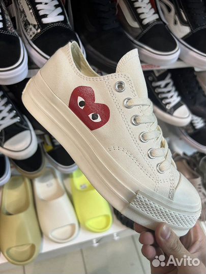 Кеды Converse All Star Play Comme des garcons
