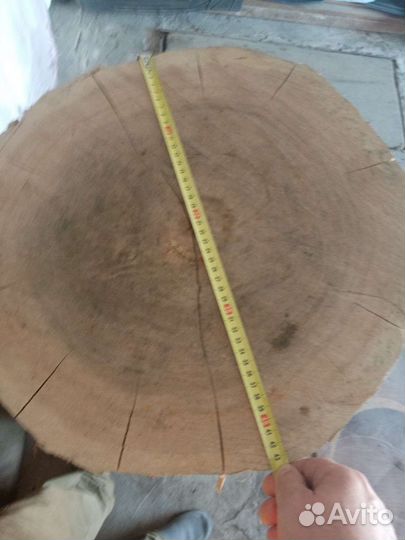 Колода дубовая для рубки мясо