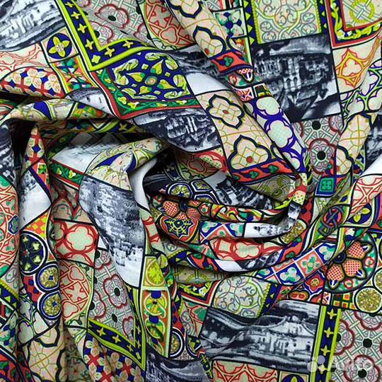 Ткань трикотаж барби