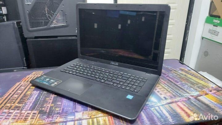 Хороший ноут asus i5-4210 6гб gt820m 2gb 1tb 17.3