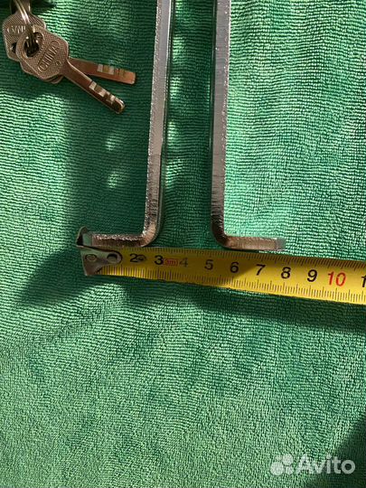 Противоугонный замок на педаль