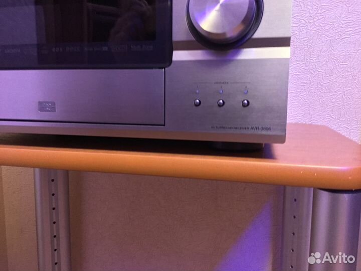 Ресивер Denon AVR 3806, DVD 2910