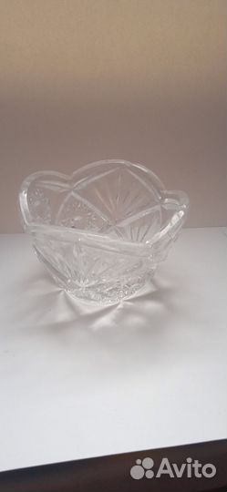 Салатник хрустальный СССР