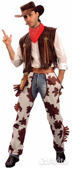 Костюм Ковбой взрослый размер 46-48