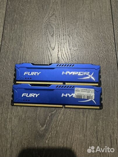 Оперативная память DDR3 8Gb HyperX