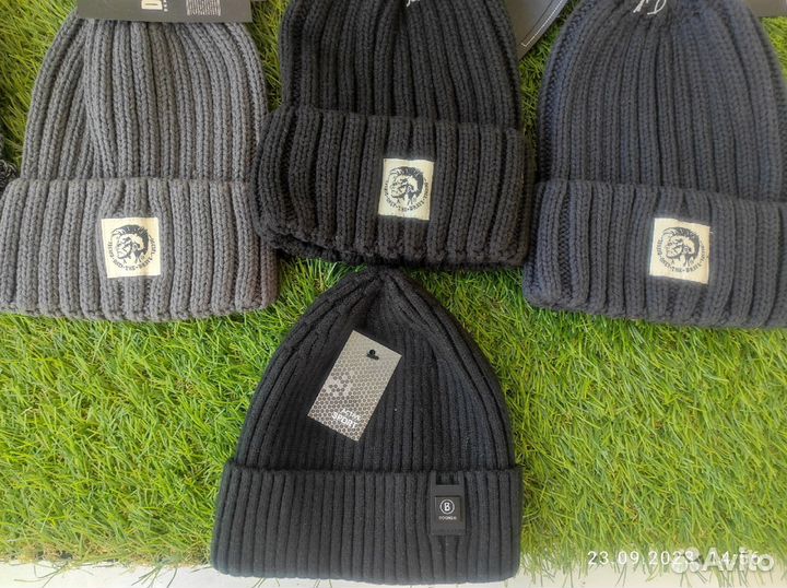 Шапки Мужские Люкс Качество 56-60 размер