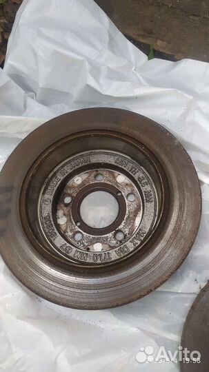 Subaru forester sf5 задние суппорта + диски