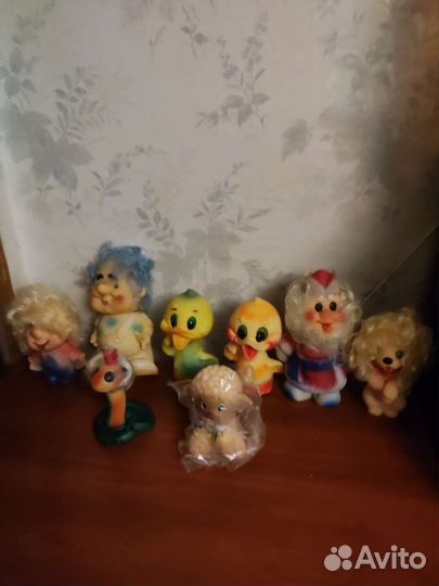 Резиновые игрушки СССР