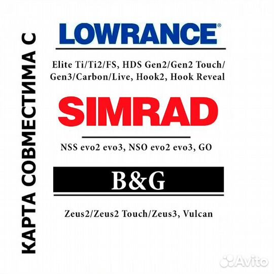 Карта глубин C-MAP RS-Y050 Genesis live