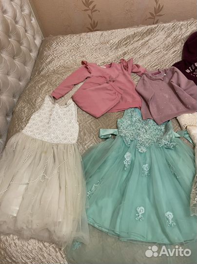Детские вещи пакетом на девочку 4-5