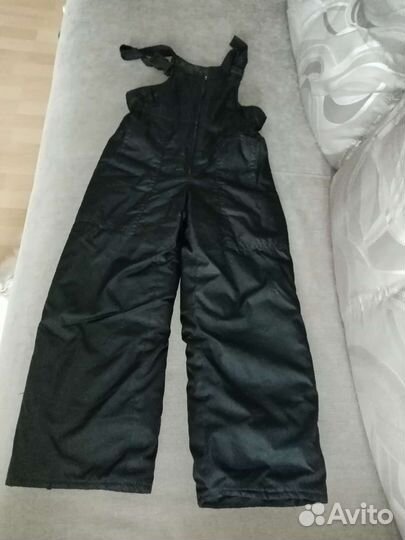 Зимние брюки на мальчика 122