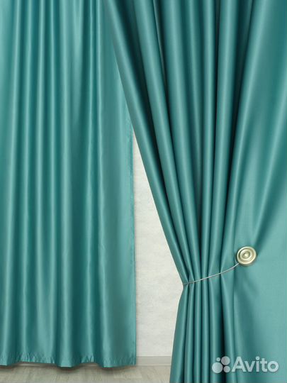 Готовые шторы мята